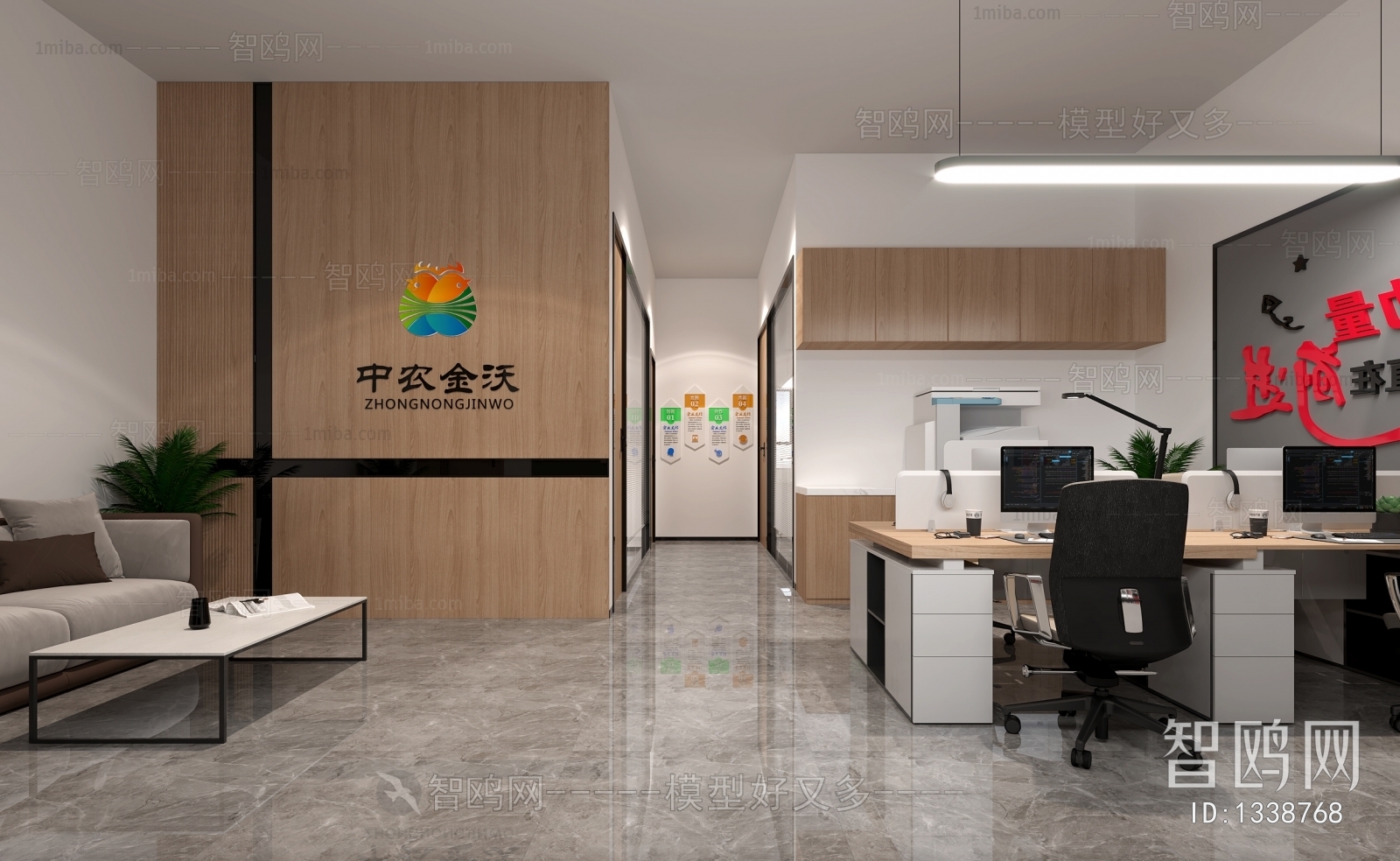 Modern Staff Area