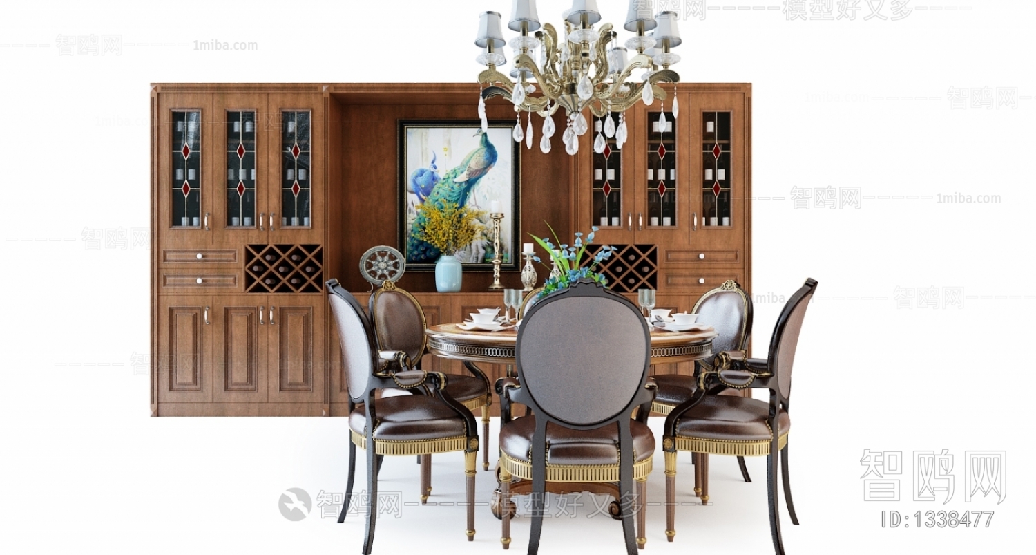 American Style Dining Table And Chairs