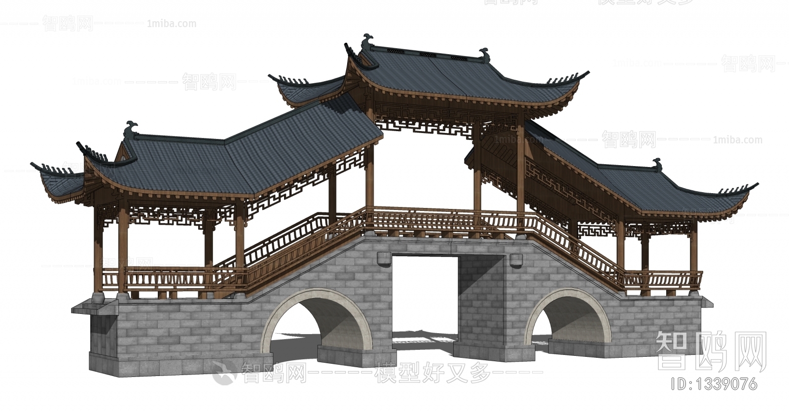 Chinese Style Ancient Architectural Buildings