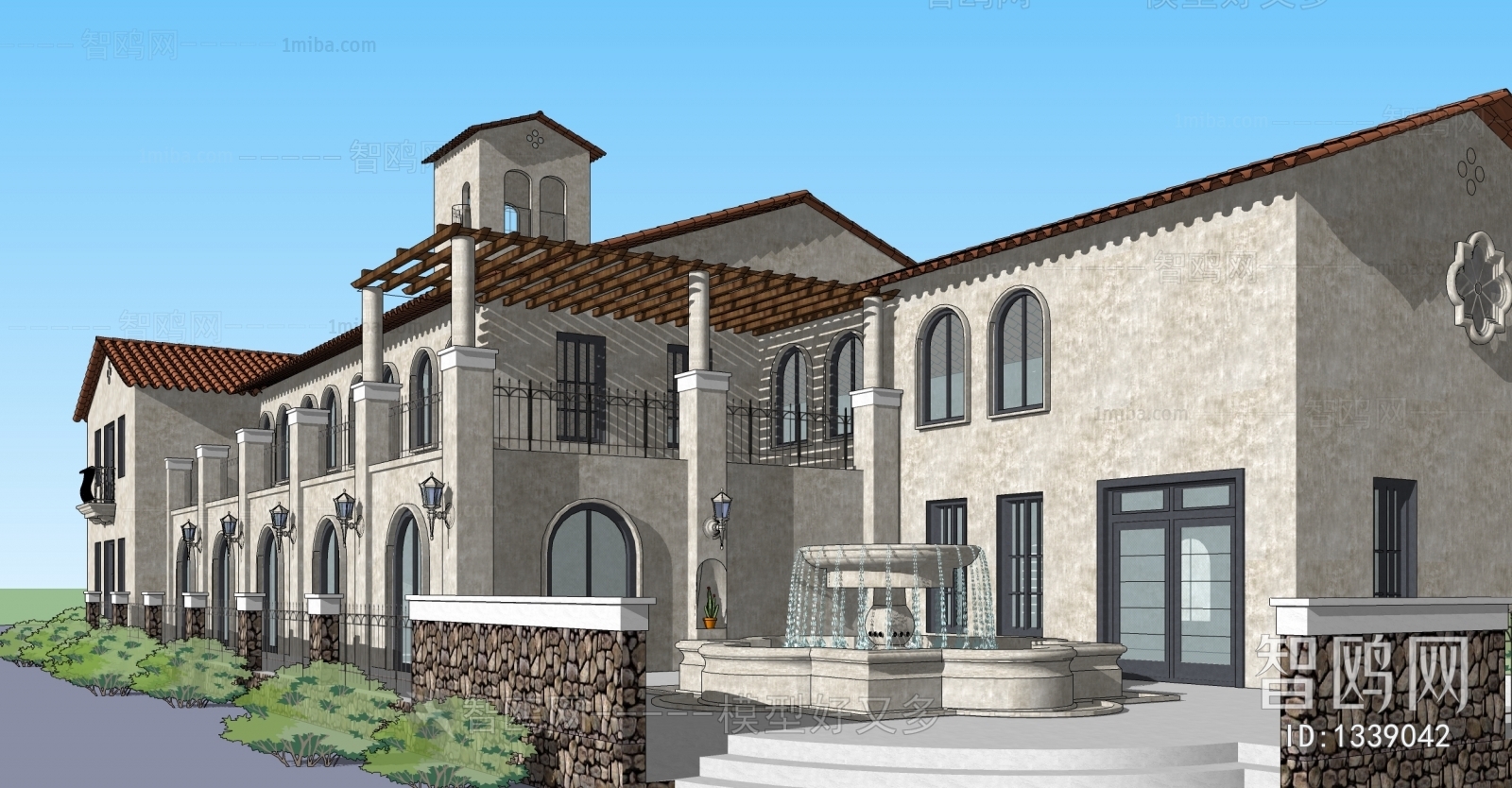 Mediterranean Style Building Appearance