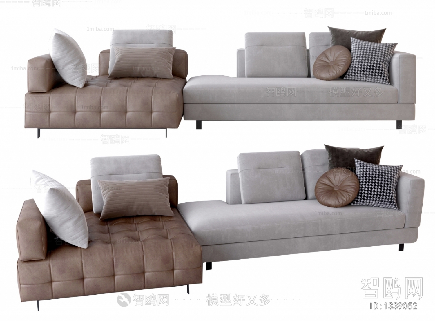 Modern Multi Person Sofa