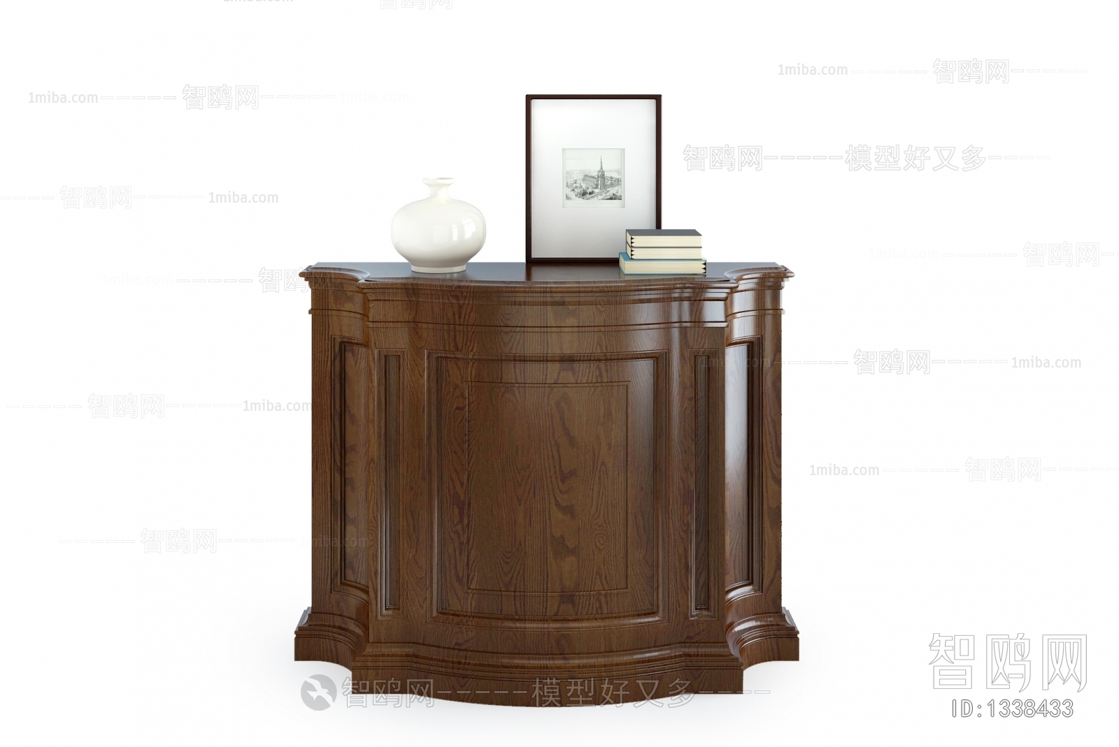American Style Simple European Style Side Cabinet/Entrance Cabinet