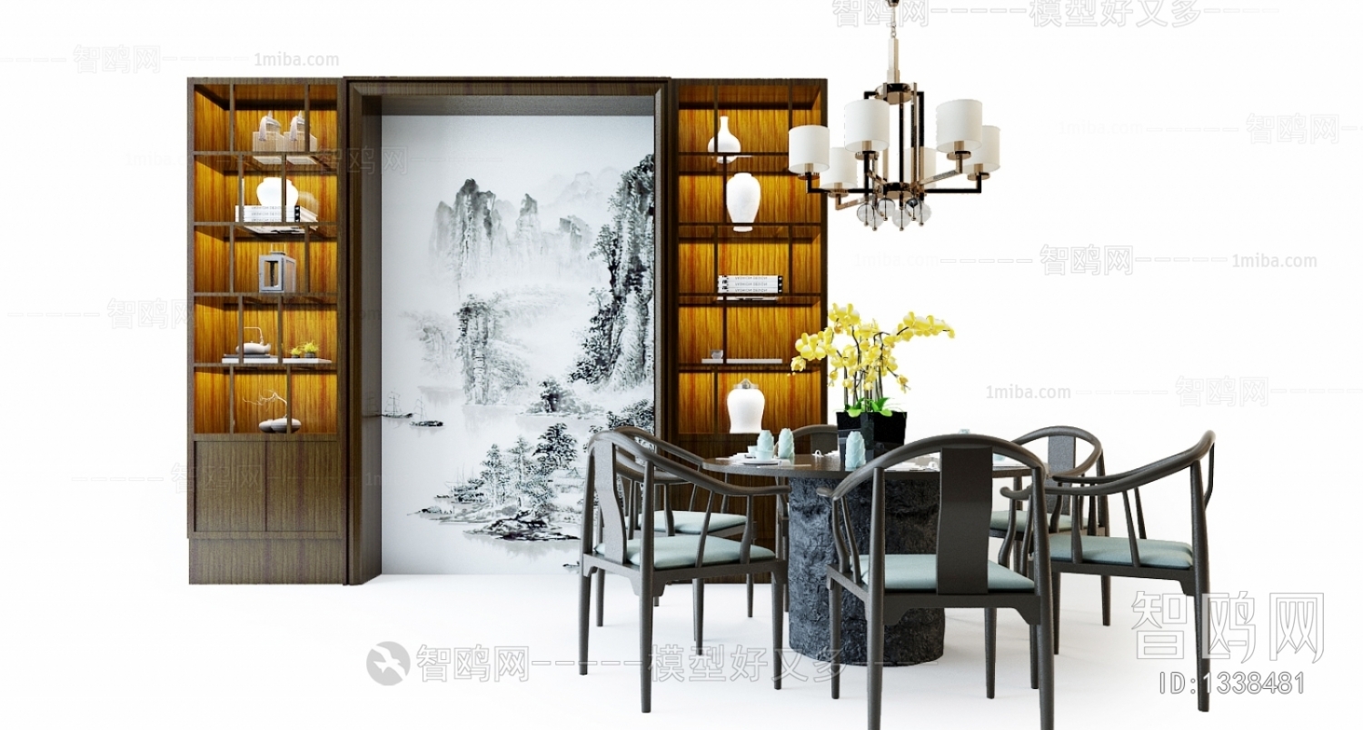 New Chinese Style Dining Table And Chairs