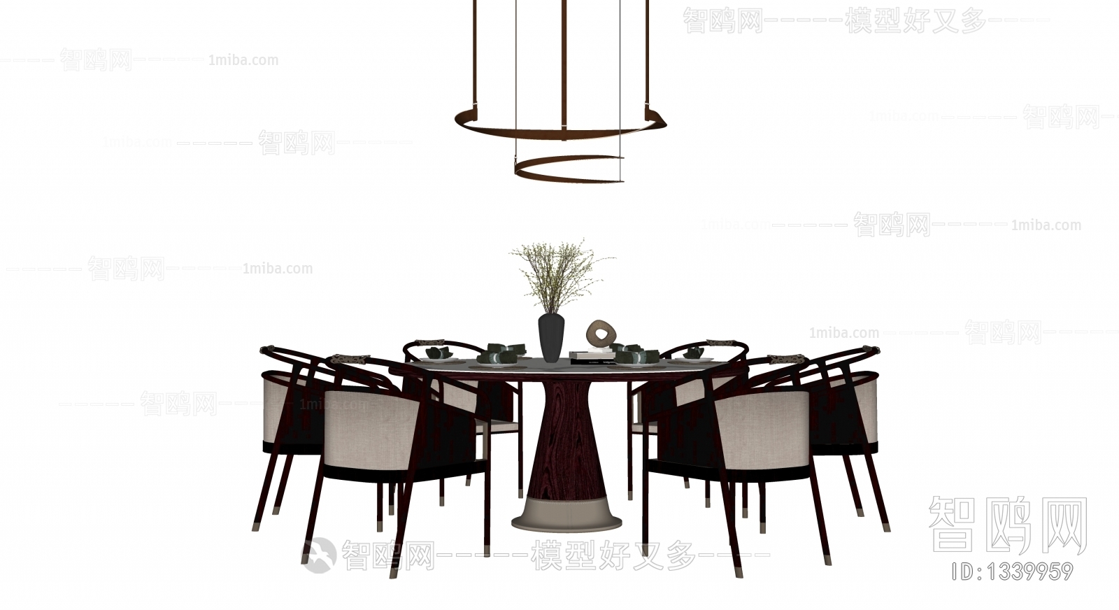 New Chinese Style Dining Table And Chairs