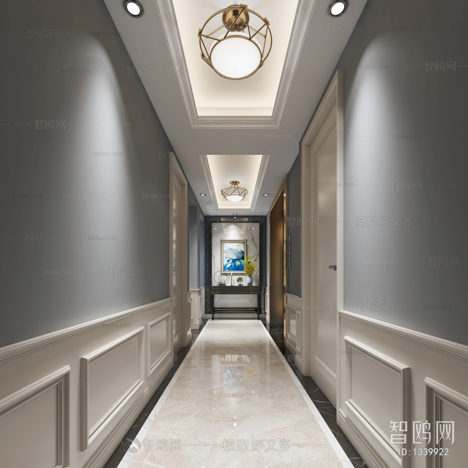 Modern Hallway