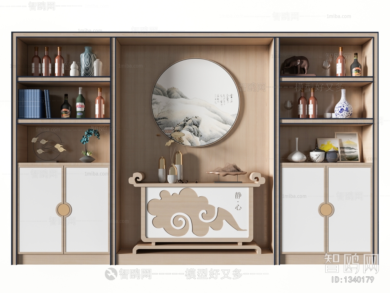 New Chinese Style Sideboard