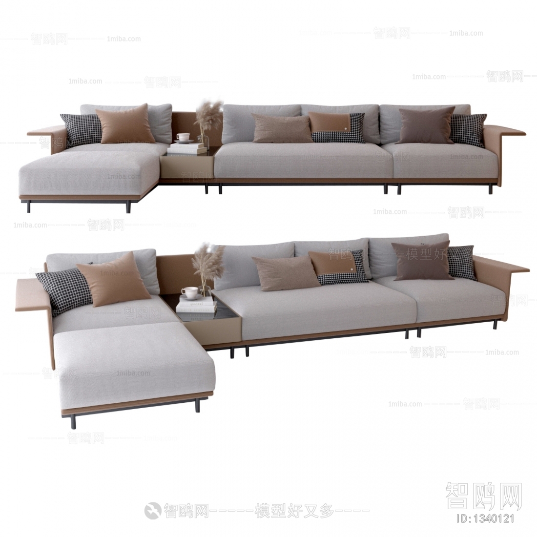 Modern Multi Person Sofa