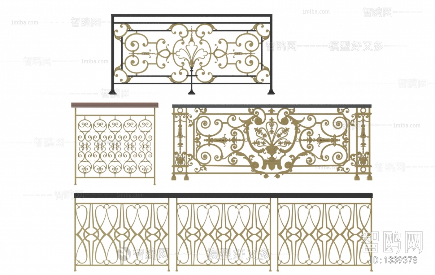 Modern European Style Guardrail