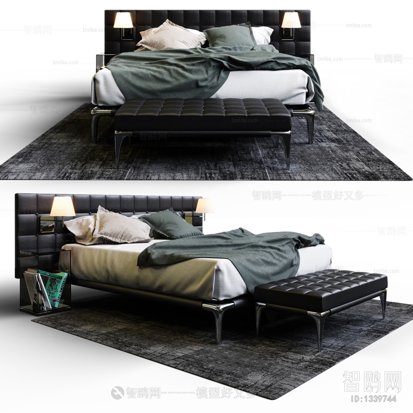 Modern Double Bed