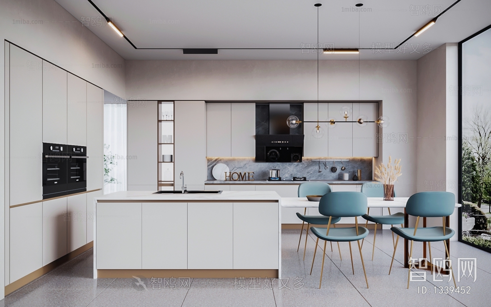 Modern Open Kitchen