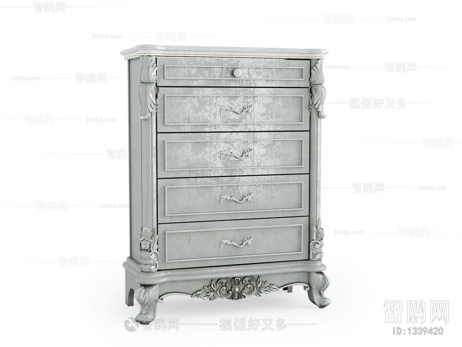 Simple European Style Chest Of Drawers