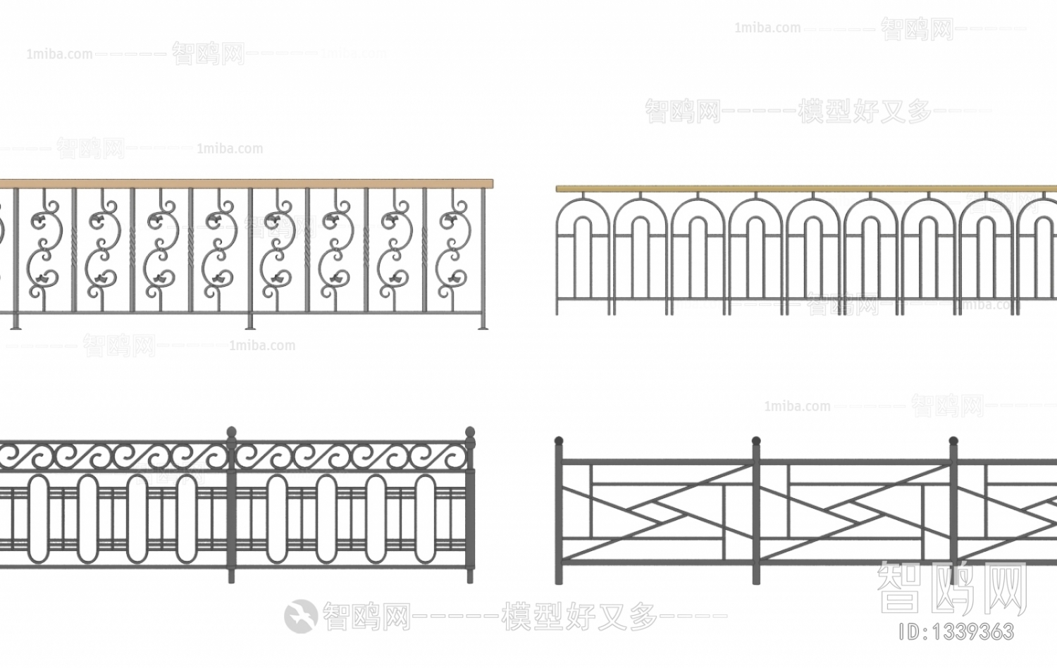 Modern European Style Guardrail