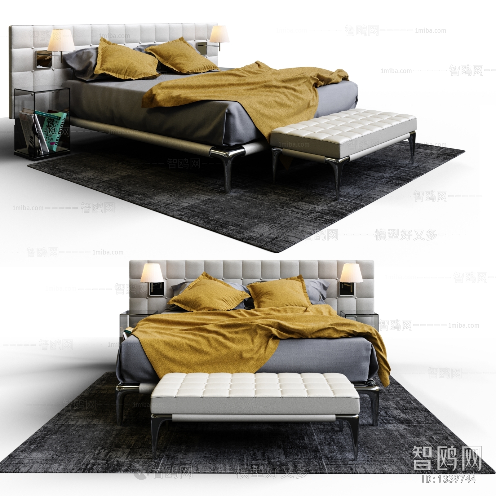 Modern Double Bed