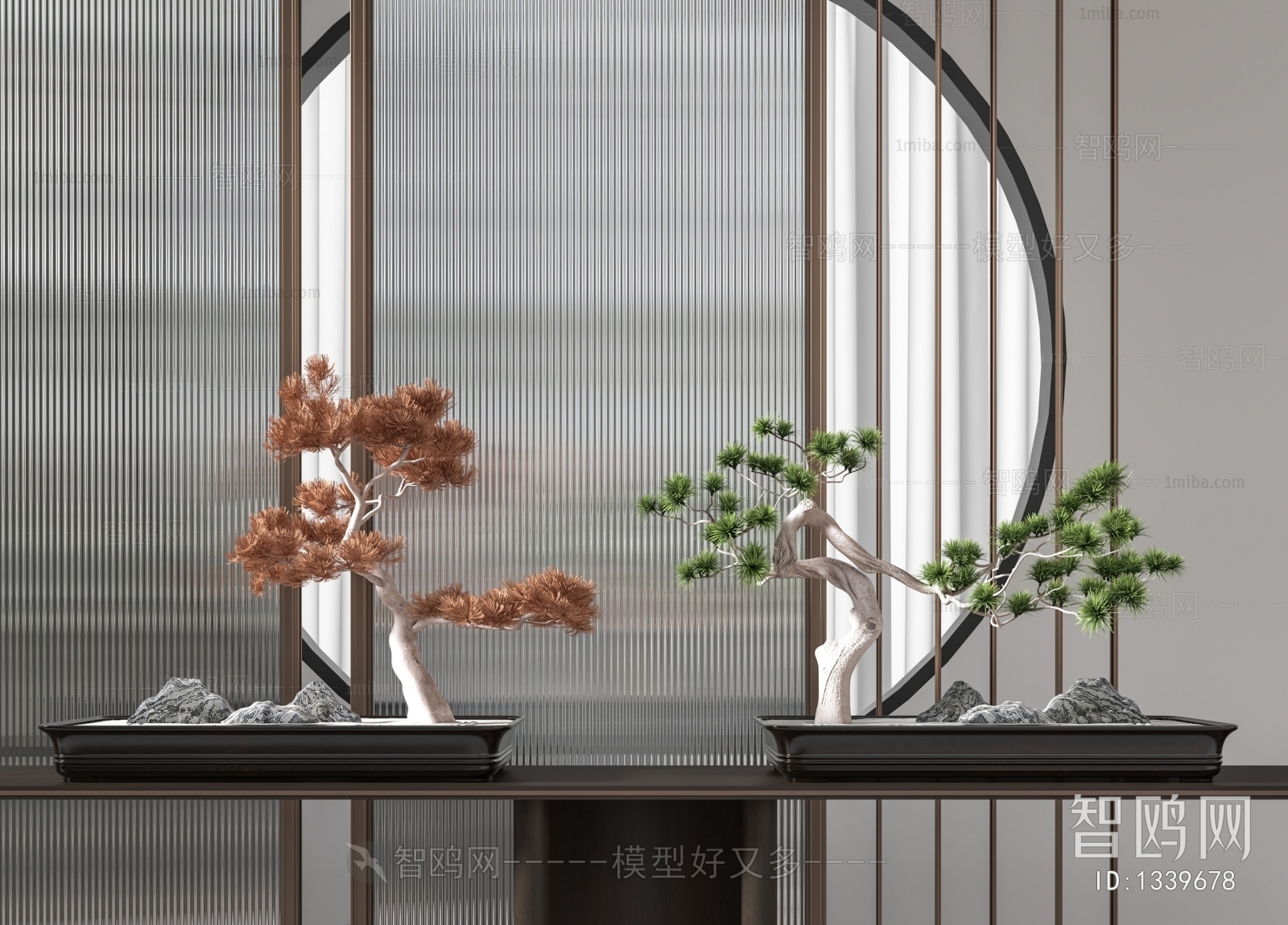 New Chinese Style Bonsai