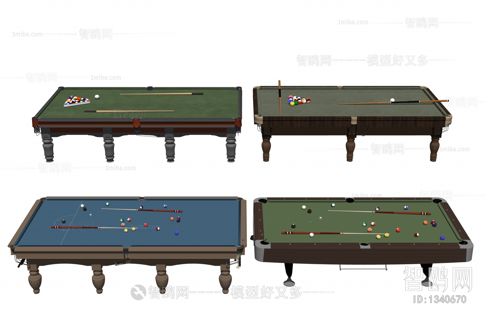 Modern Pool Table