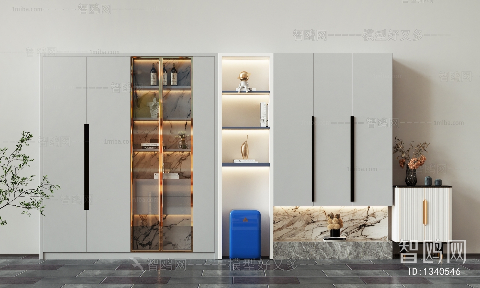 Modern Decorative Cabinet