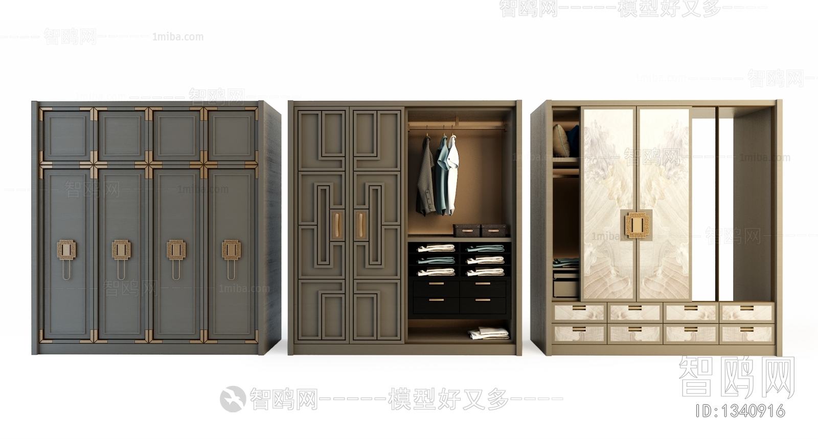 New Chinese Style The Wardrobe