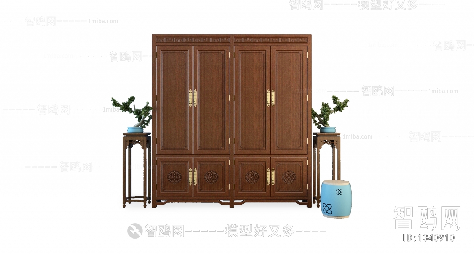 New Chinese Style The Wardrobe