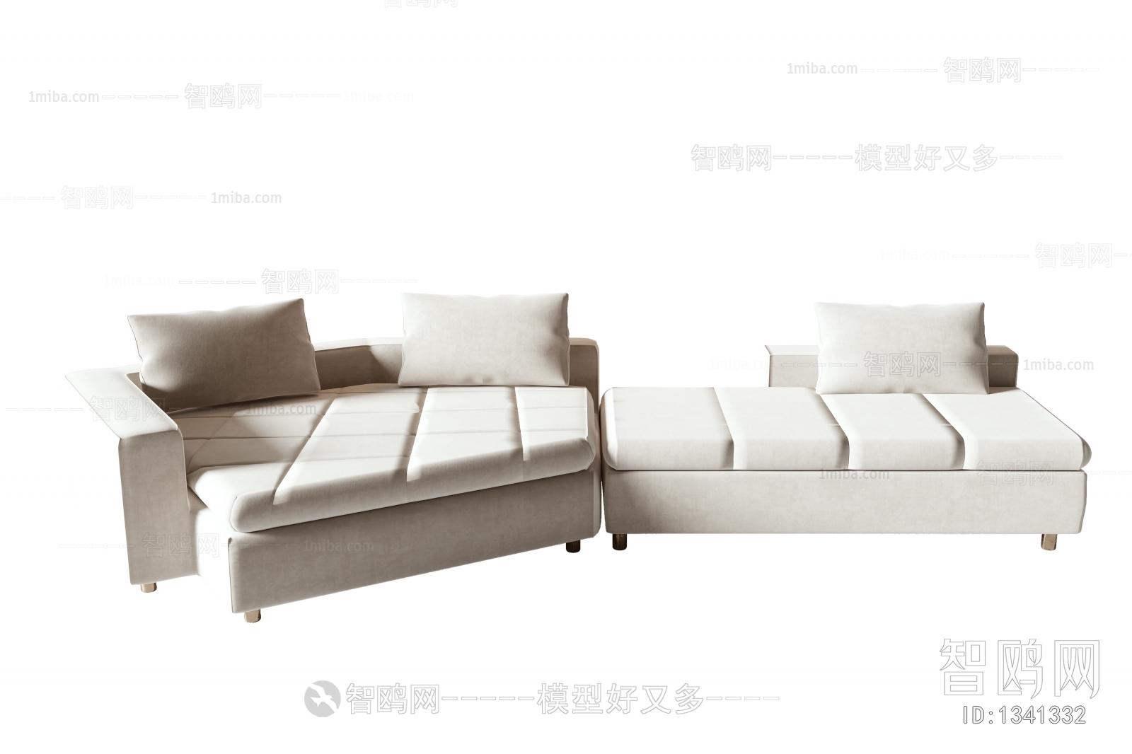 Modern Wabi-sabi Style Multi Person Sofa