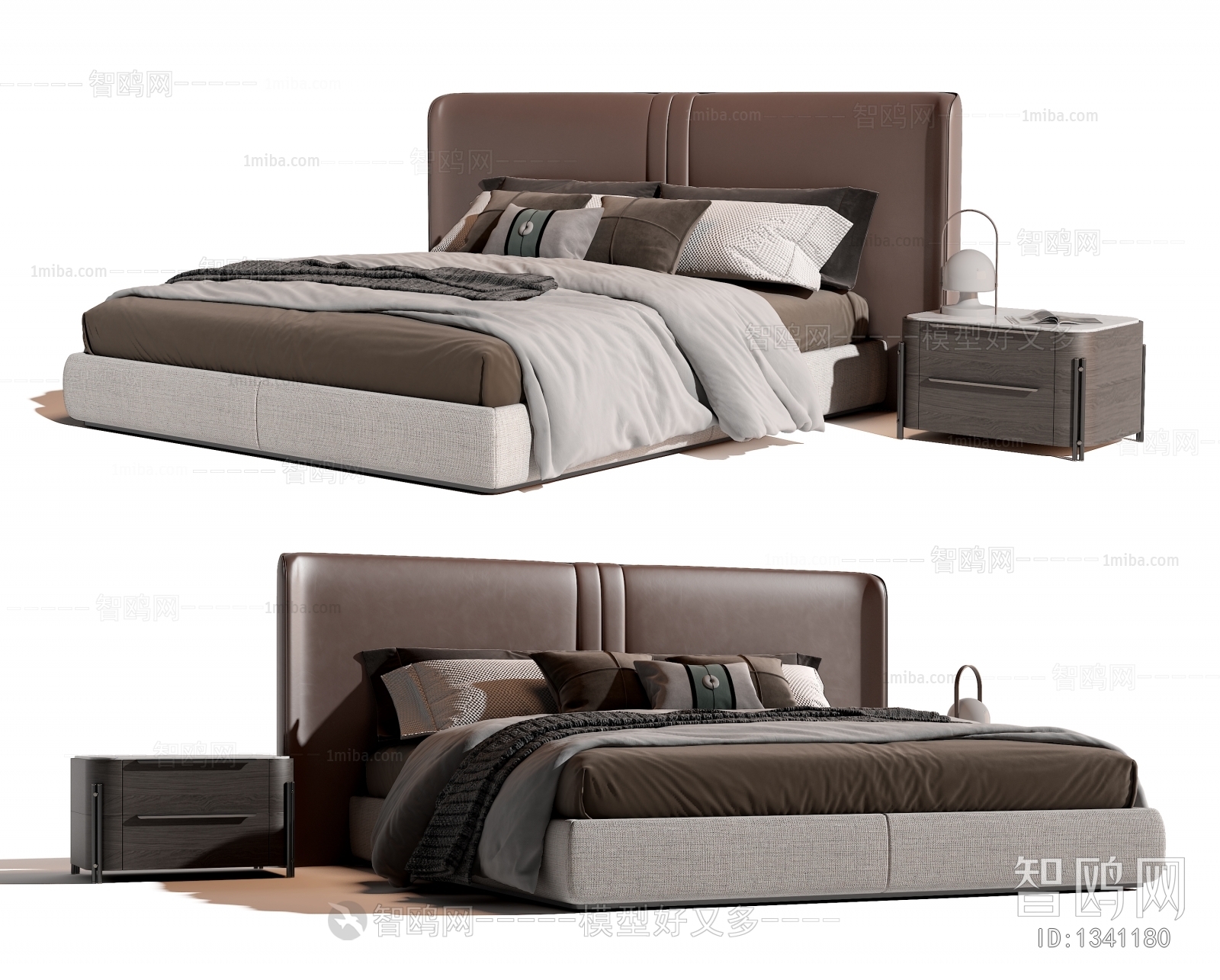 New Chinese Style Double Bed