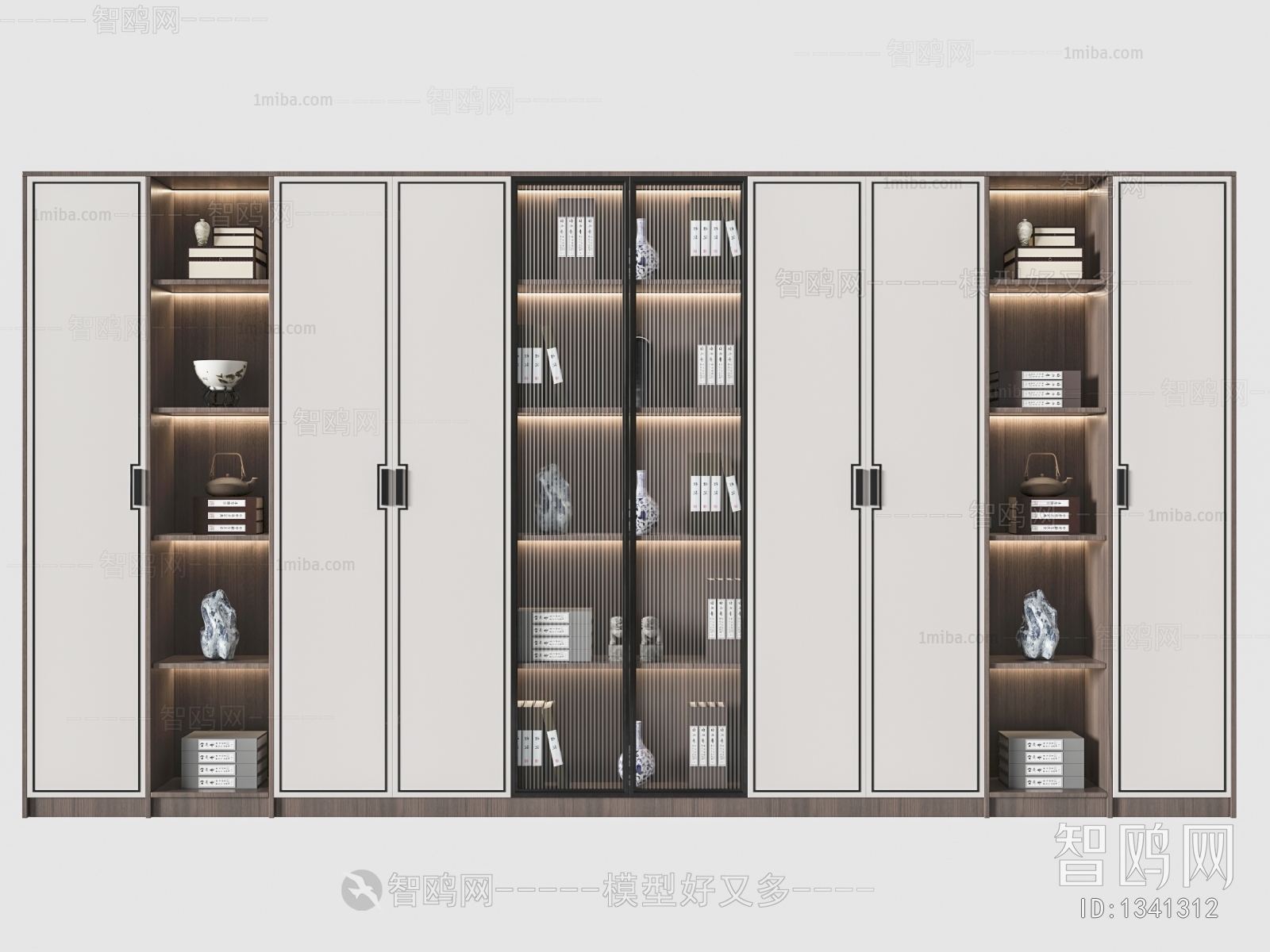 New Chinese Style Bookcase