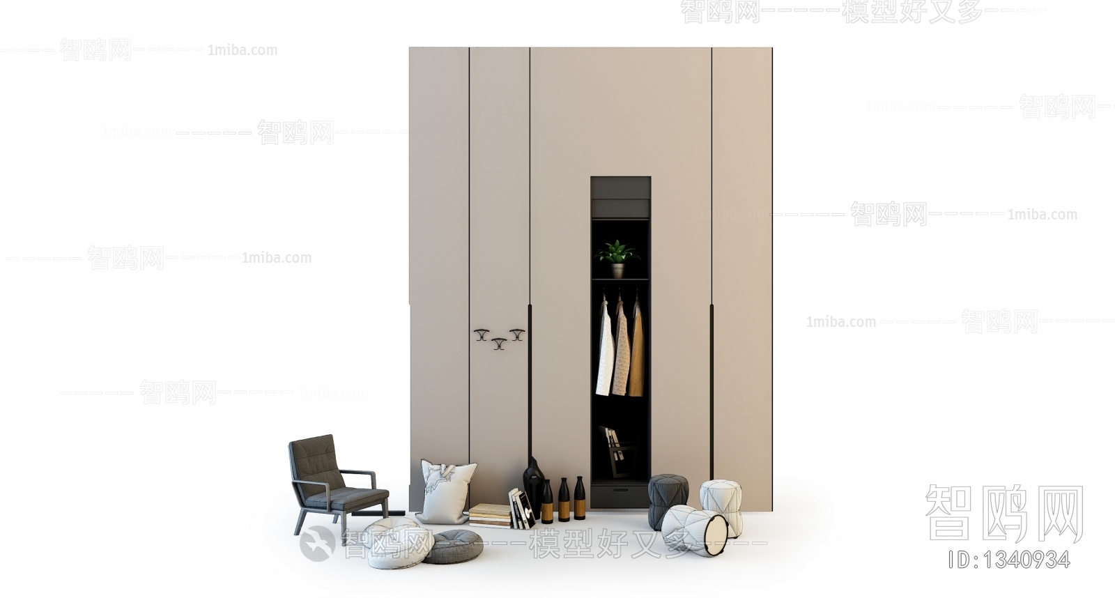 Modern The Wardrobe