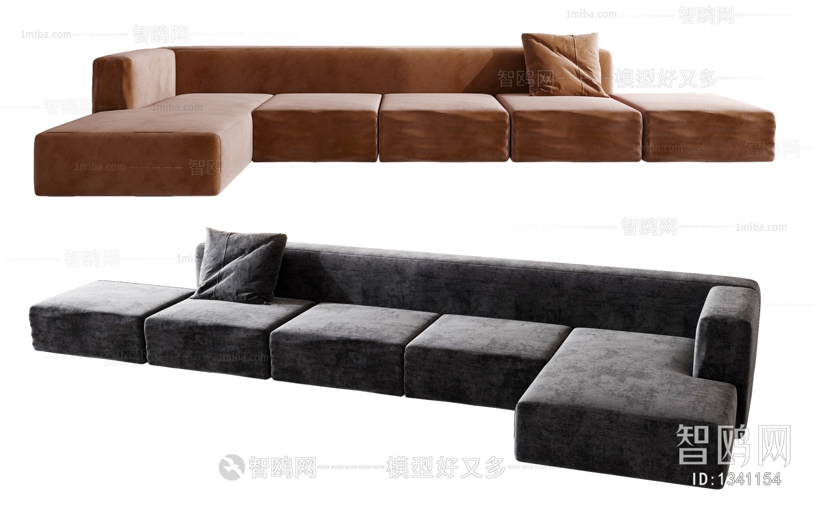 Modern Multi Person Sofa