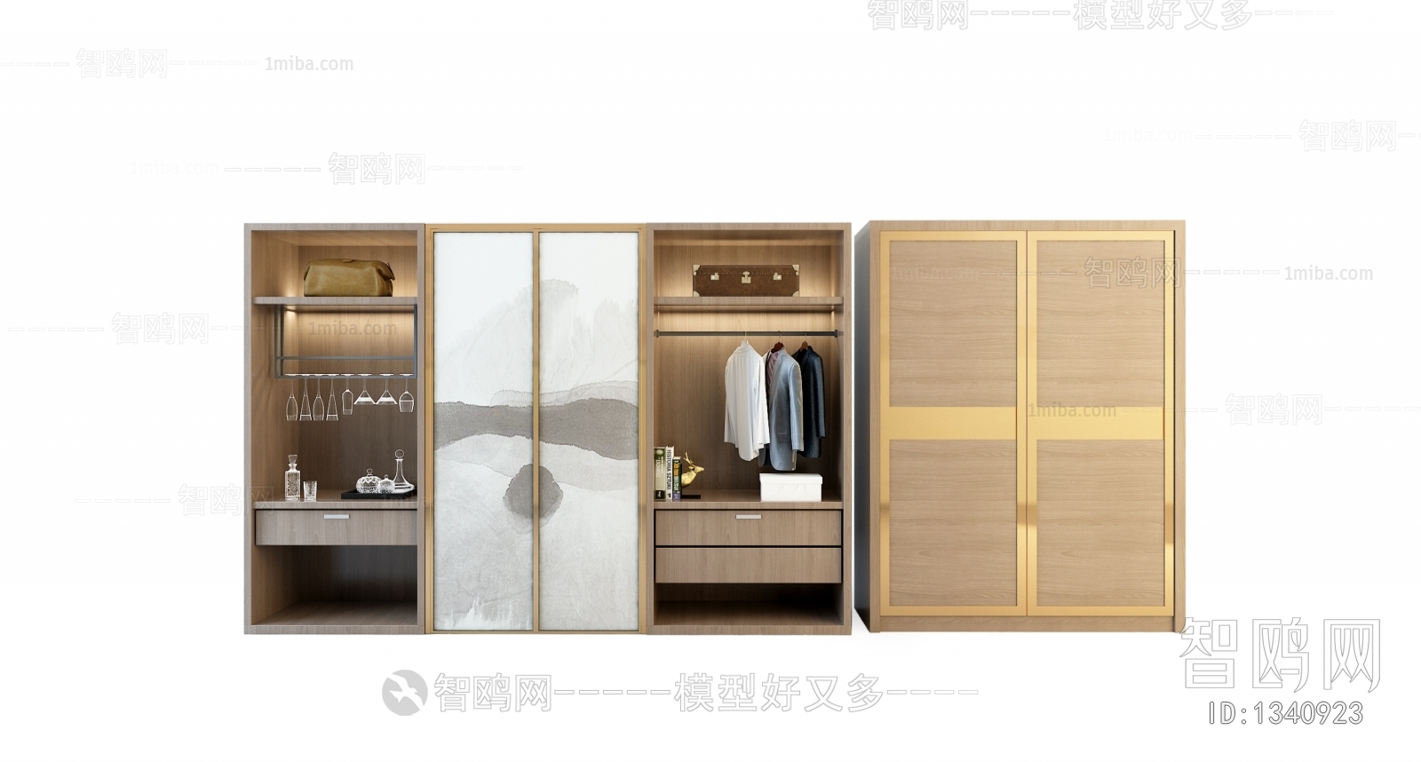 New Chinese Style The Wardrobe