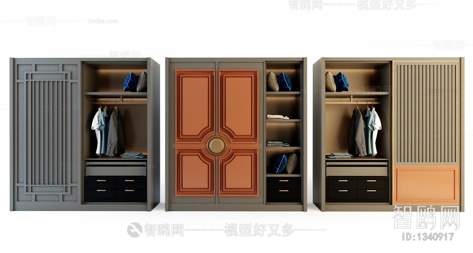 New Chinese Style The Wardrobe