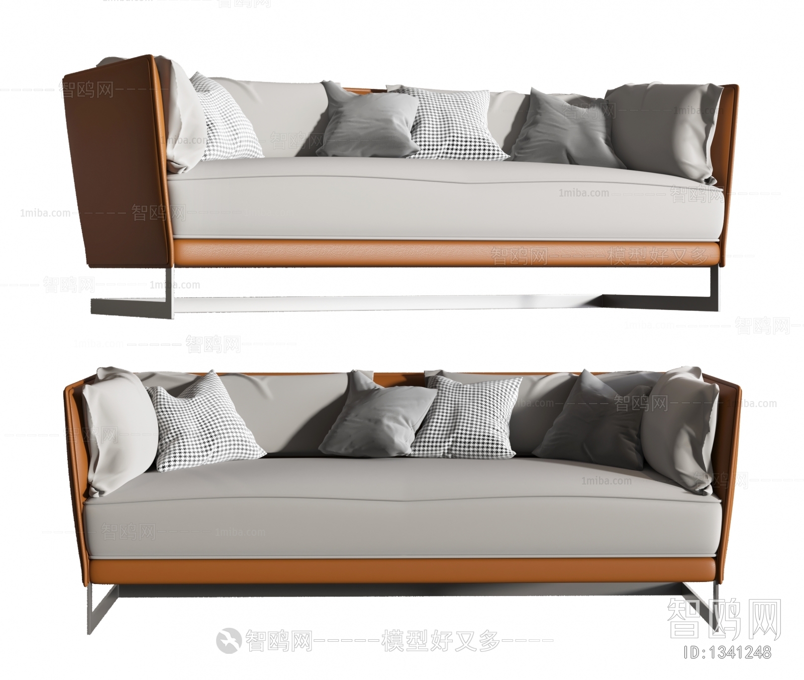 Modern Three-seat Sofa