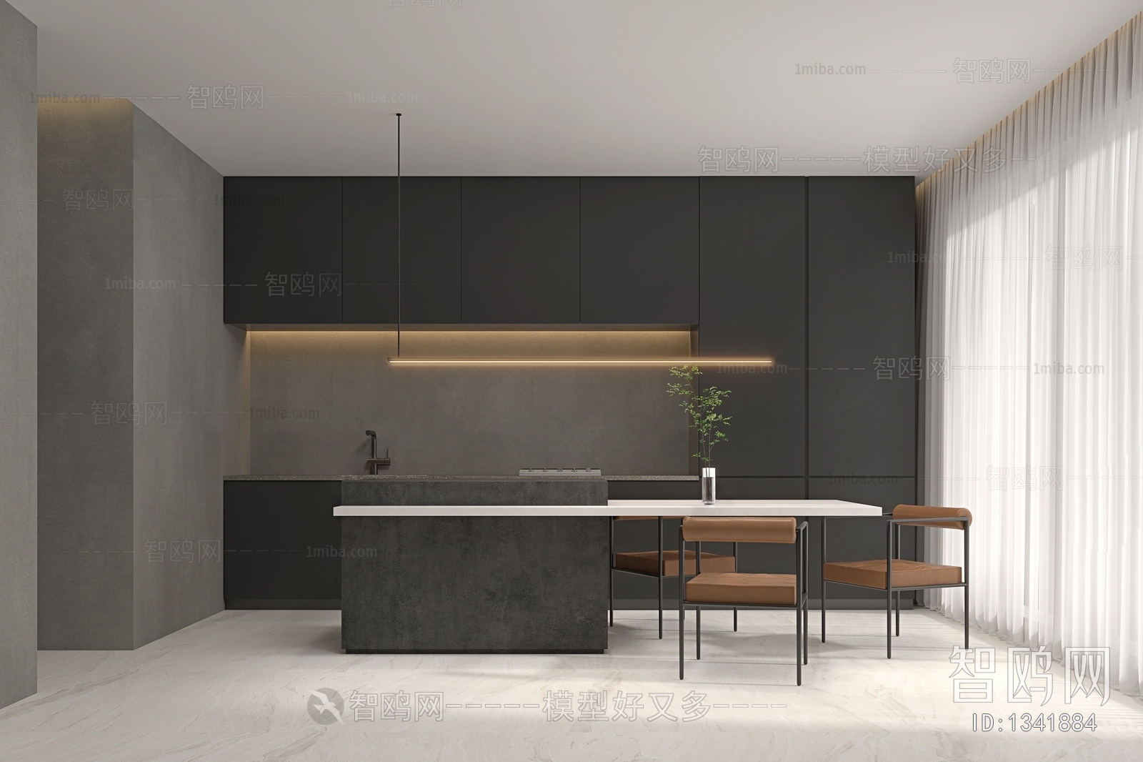 Modern Open Kitchen