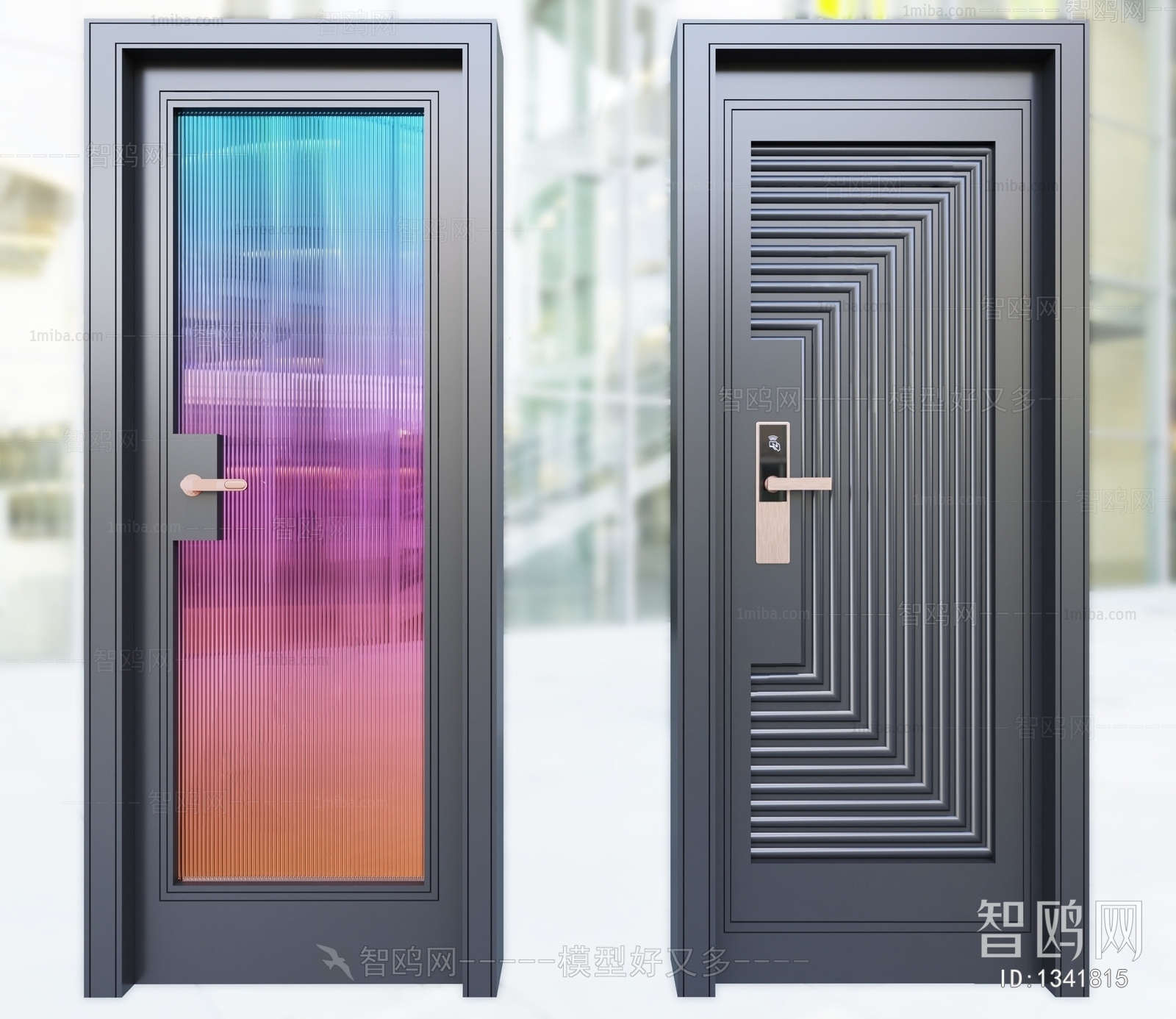 Modern Single Door