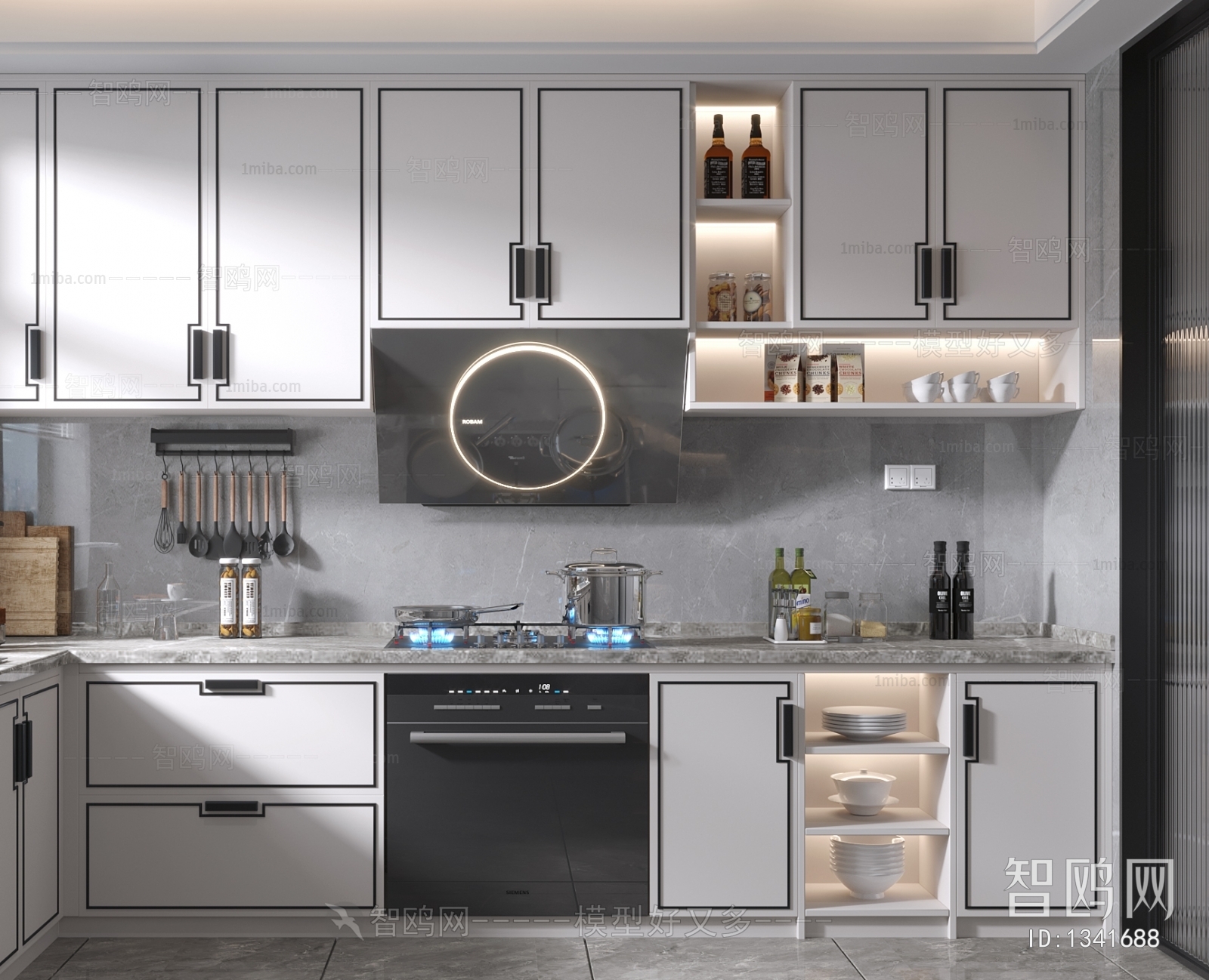 New Chinese Style The Kitchen