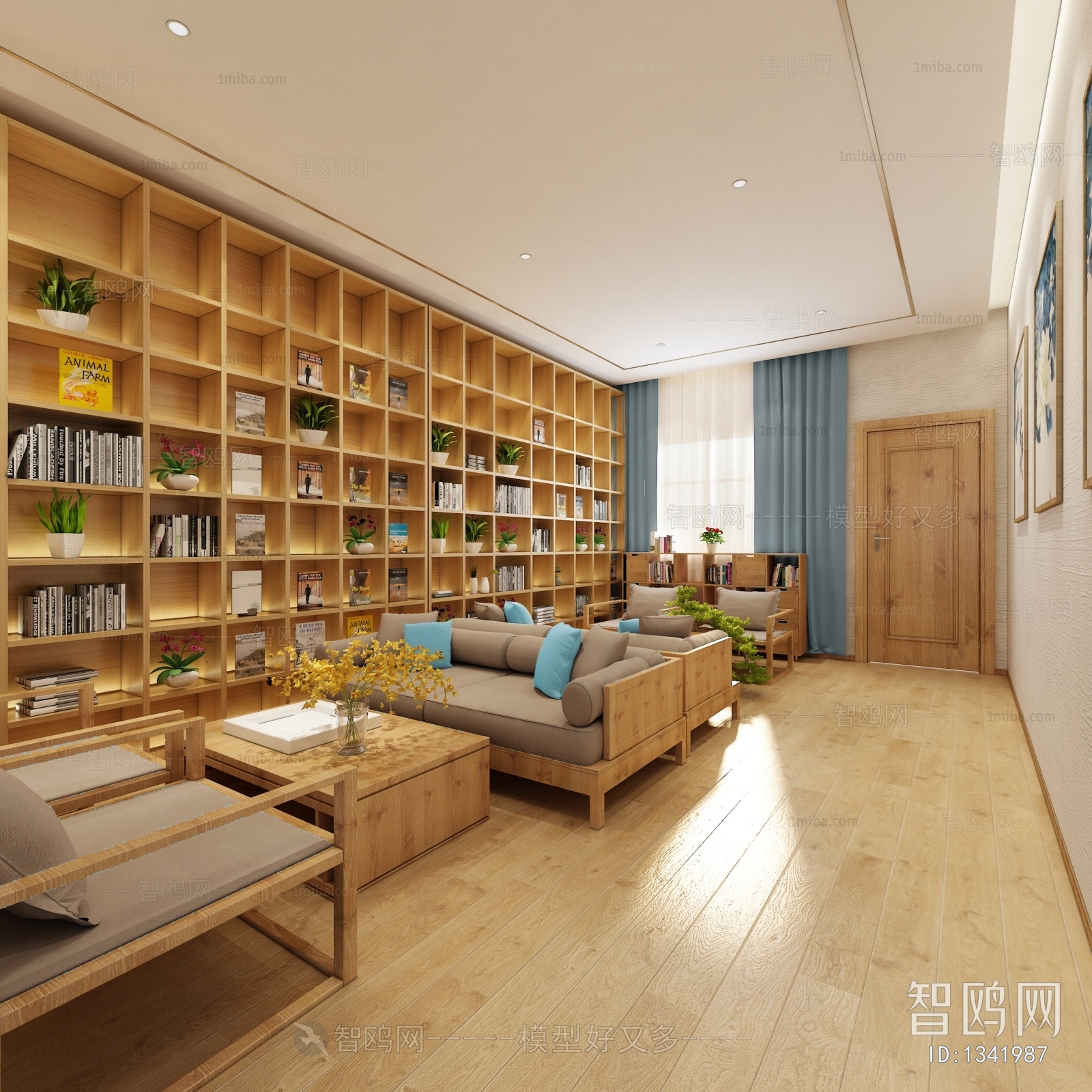 New Chinese Style Library