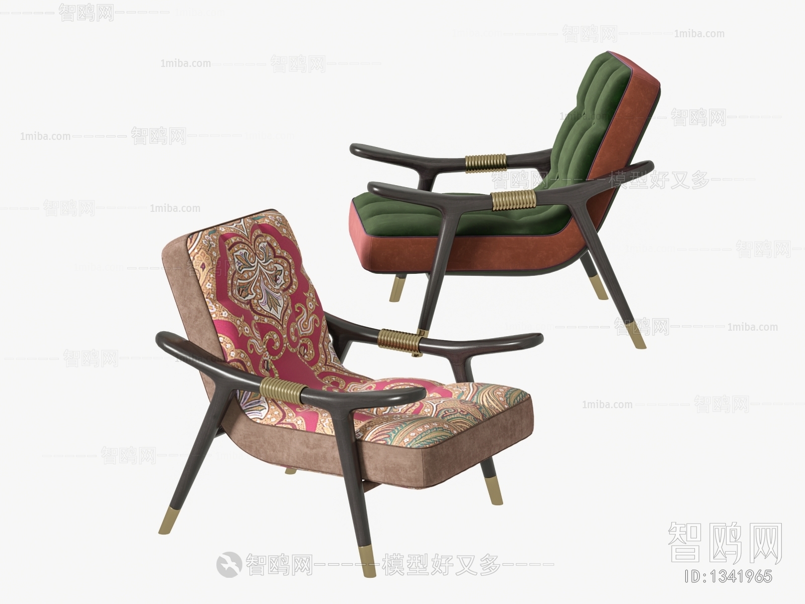 New Chinese Style Lounge Chair