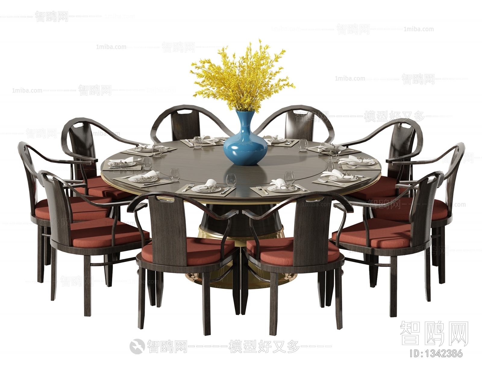 New Chinese Style Dining Table And Chairs