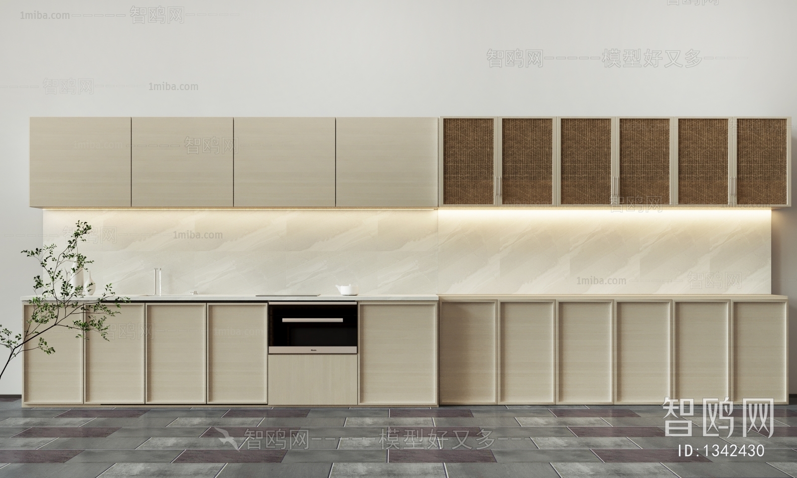 Nordic Style Kitchen Cabinet