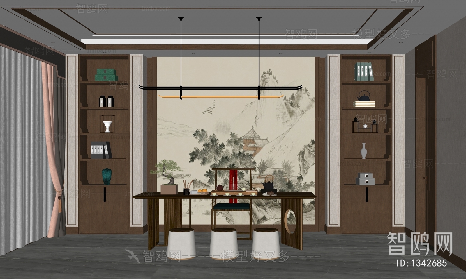 New Chinese Style Tea House