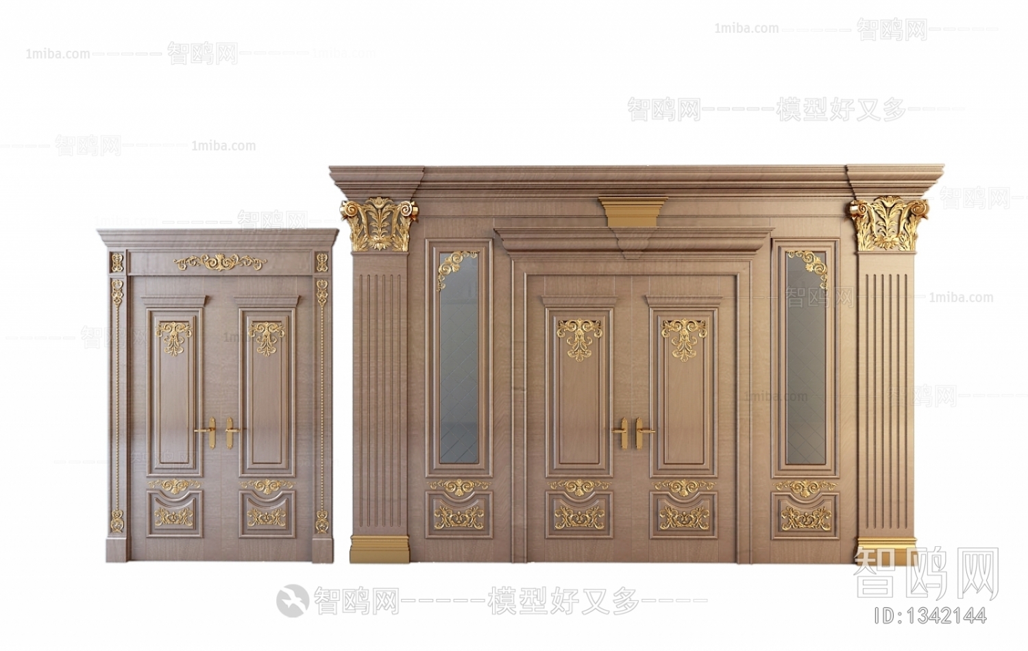 European Style Double Door