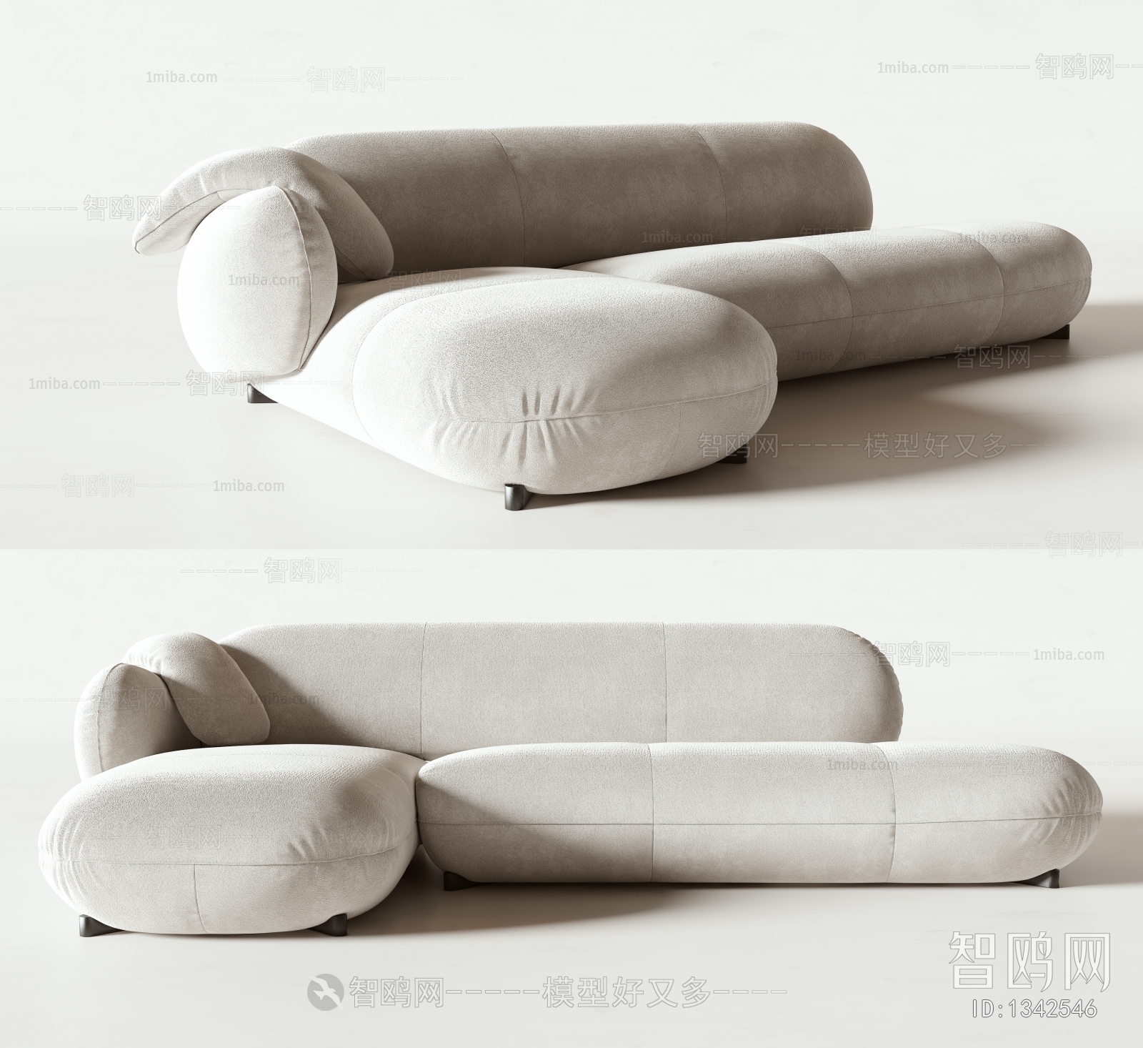 Modern Multi Person Sofa