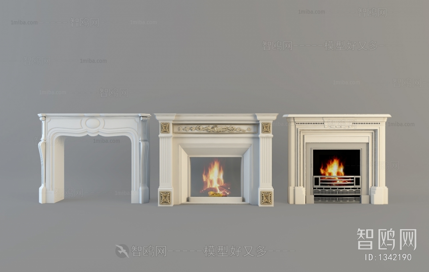 European Style Simple European Style Fireplace