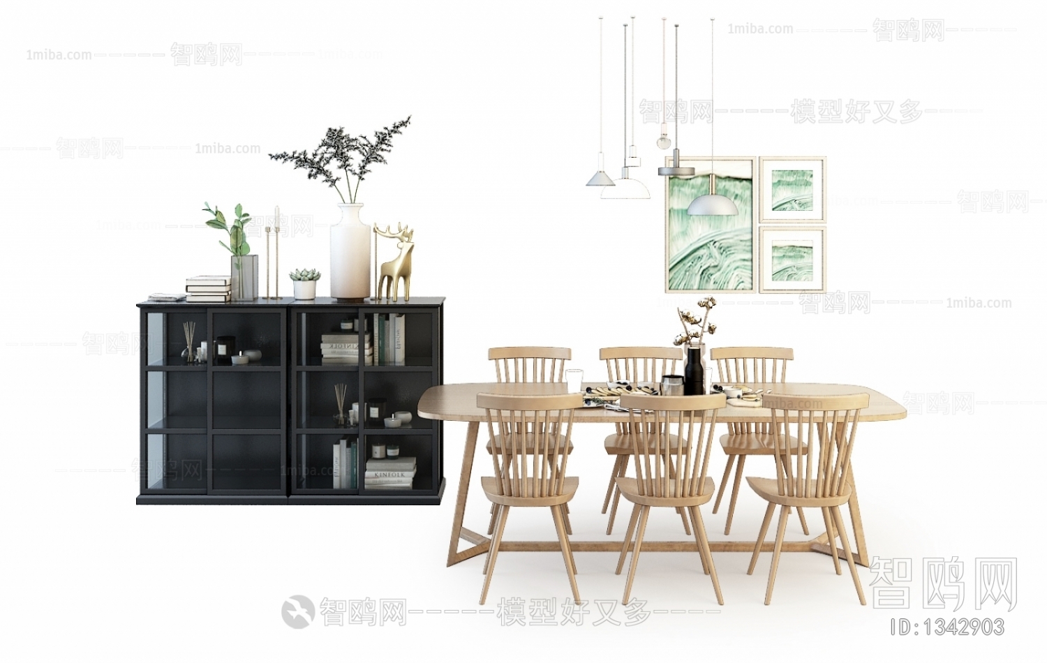 Nordic Style Dining Table And Chairs