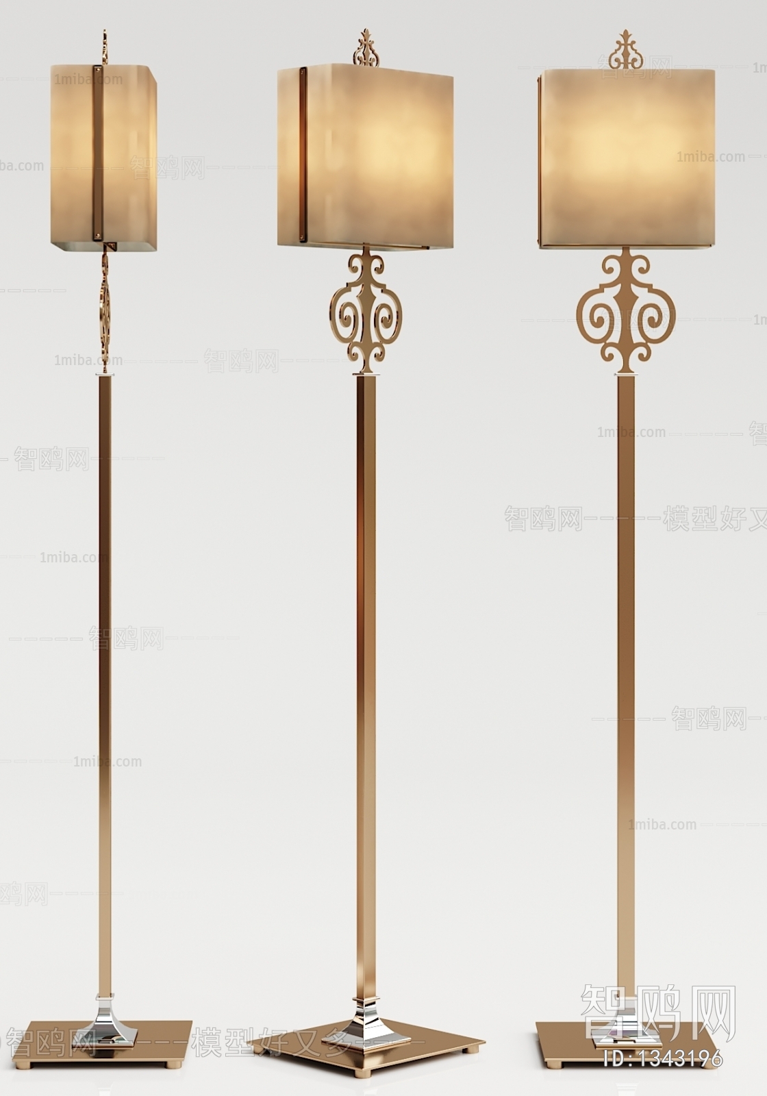 New Chinese Style Floor Lamp