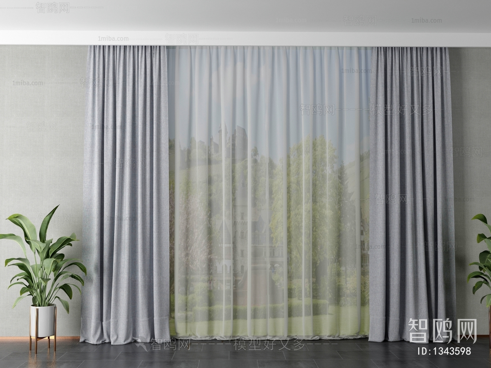 Modern The Curtain