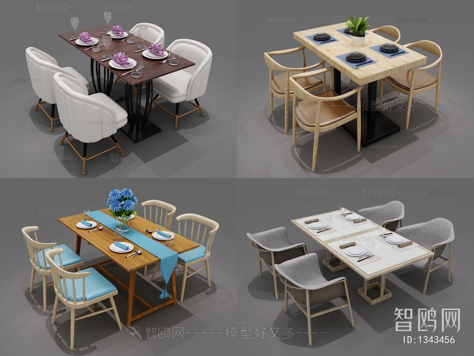 Nordic Style Dining Table And Chairs