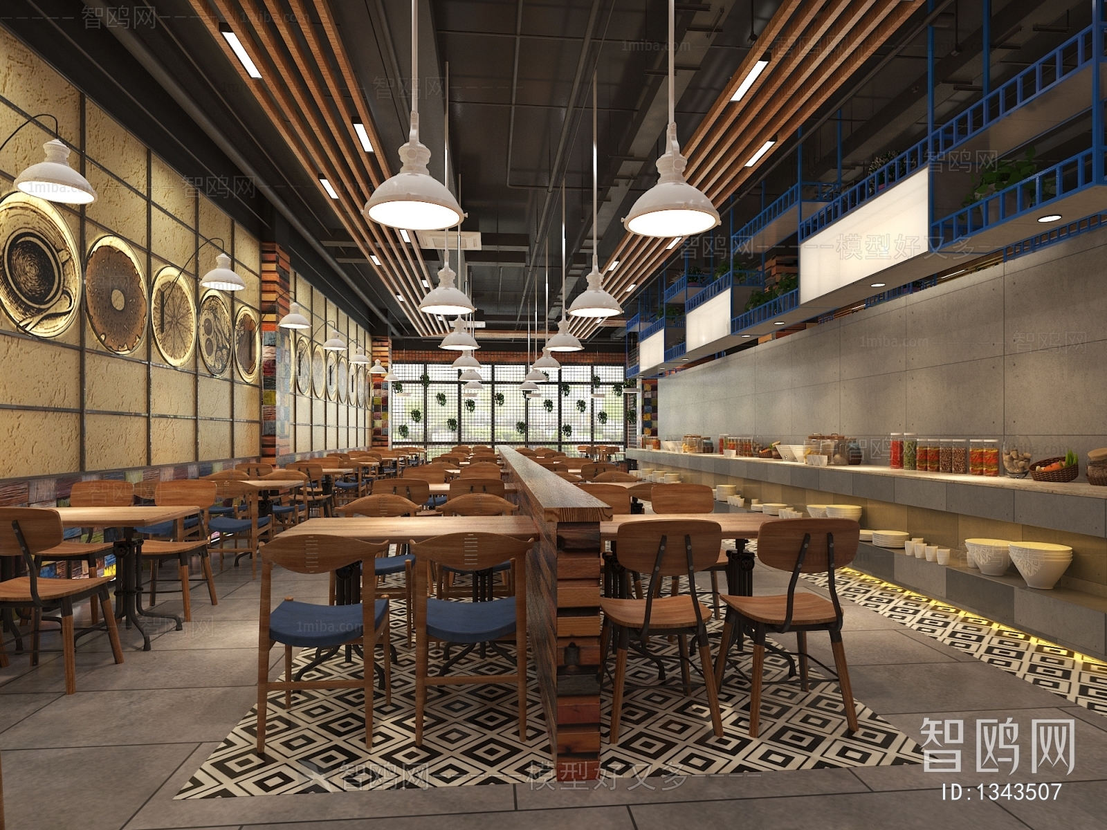 Industrial Style Restaurant