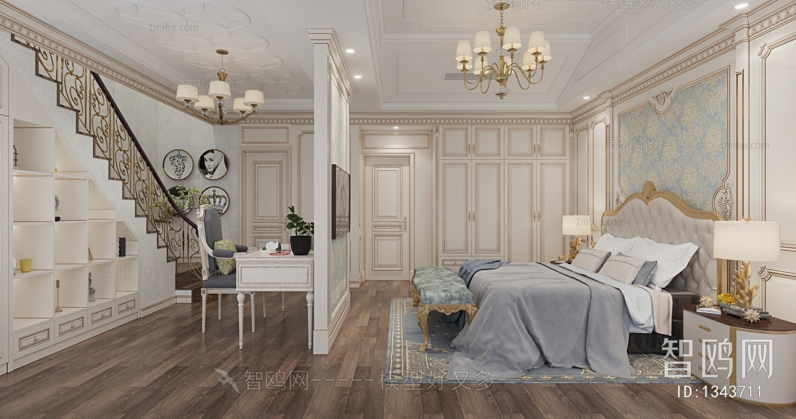 European Style Bedroom