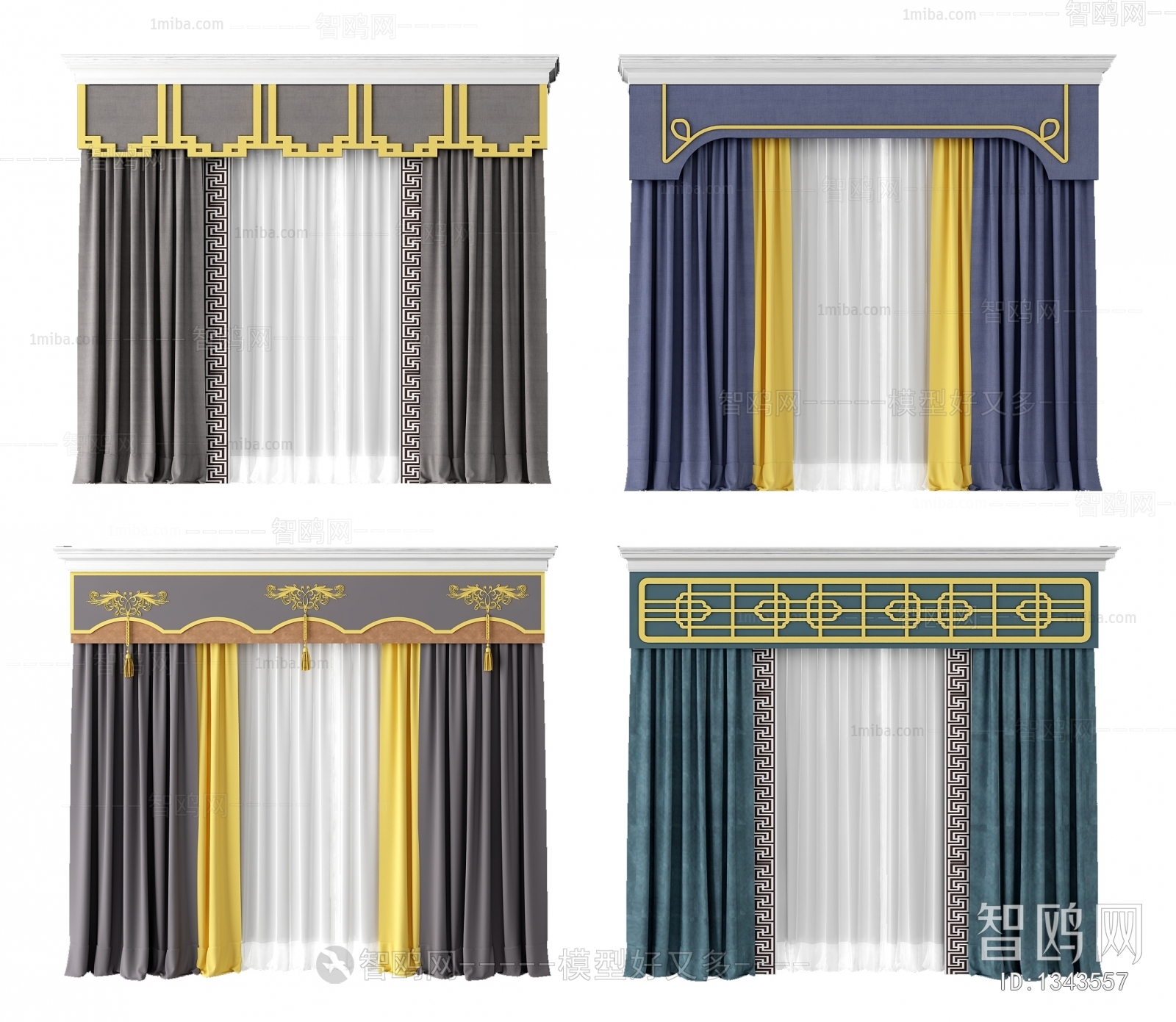 New Chinese Style The Curtain