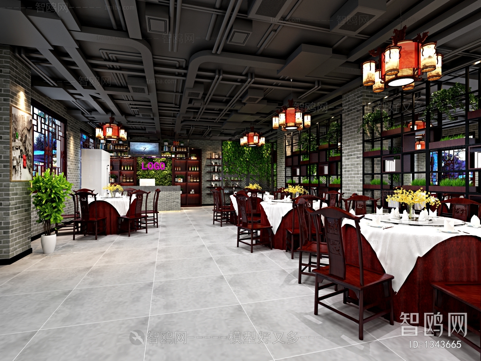 Industrial Style Restaurant