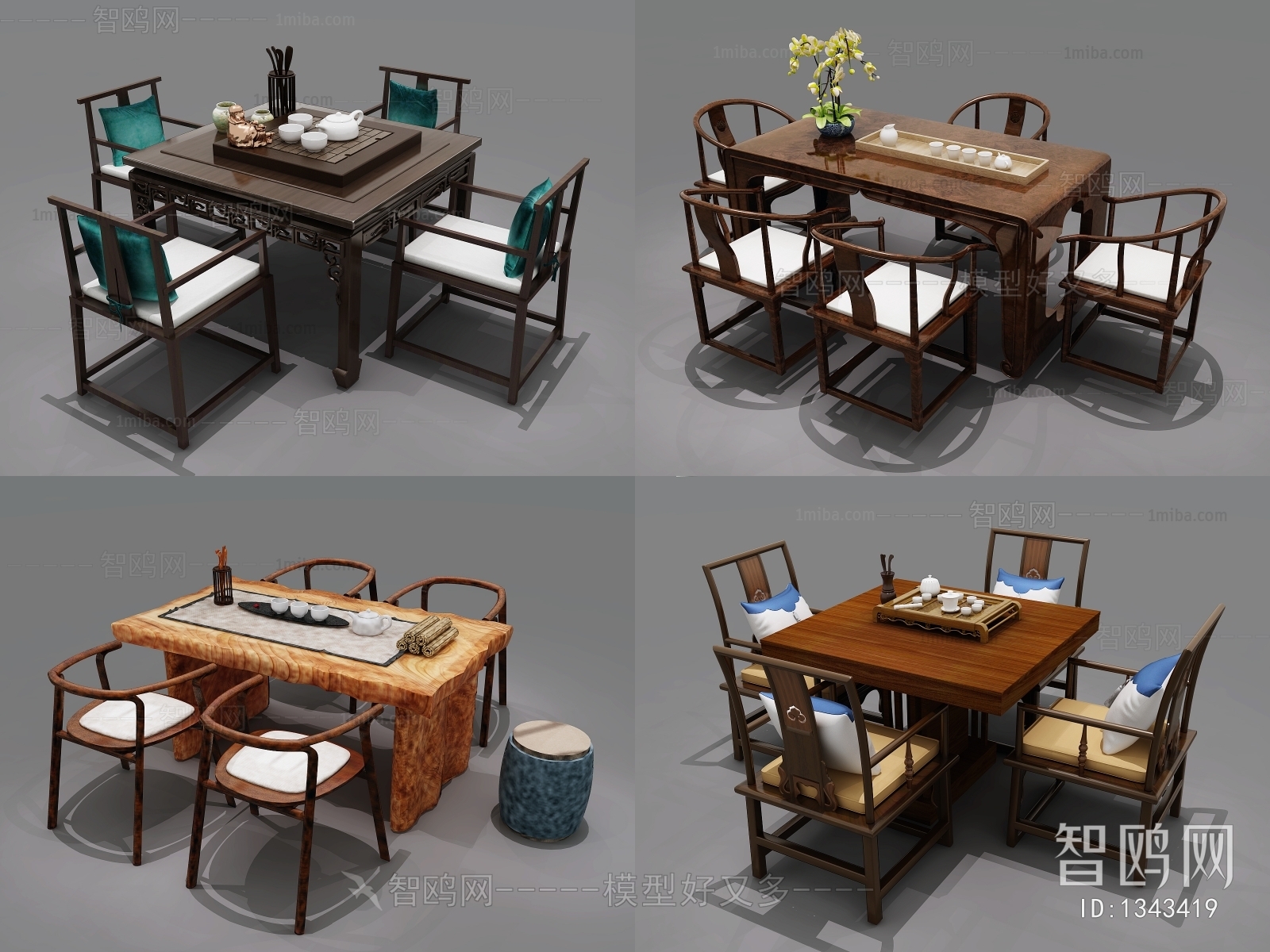 New Chinese Style Tea Tables And Chairs